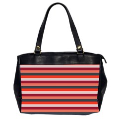 Stripey 13 Oversize Office Handbag (2 Sides) by anthromahe