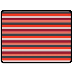 Stripey 13 Fleece Blanket (large)  by anthromahe