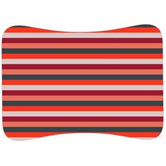 Stripey 13 Velour Seat Head Rest Cushion by anthromahe