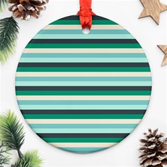 Stripey 14 Ornament (round) by anthromahe