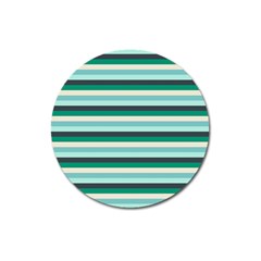 Stripey 14 Magnet 3  (round) by anthromahe