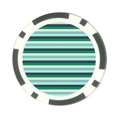 Stripey 14 Poker Chip Card Guard by anthromahe