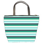 Stripey 14 Bucket Bag Back