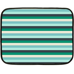 Stripey 14 Double Sided Fleece Blanket (mini)  by anthromahe