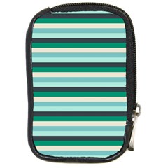 Stripey 14 Compact Camera Leather Case by anthromahe