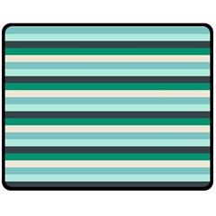 Stripey 14 Fleece Blanket (medium)  by anthromahe