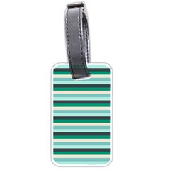 Stripey 14 Luggage Tag (one Side) by anthromahe