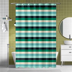 Stripey 14 Shower Curtain 48  X 72  (small)  by anthromahe