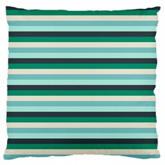 Stripey 14 Large Cushion Case (one Side) by anthromahe