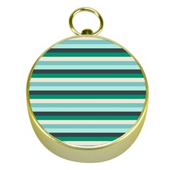 Stripey 14 Gold Compasses by anthromahe