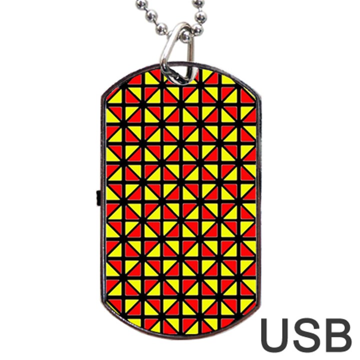 RBY-B-8 Dog Tag USB Flash (One Side)