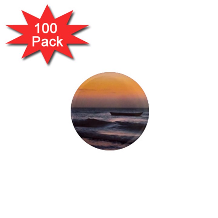 Seascape Sunset At Jericoacoara, Ceara, Brazil 1  Mini Magnets (100 pack) 