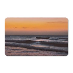 Seascape Sunset At Jericoacoara, Ceara, Brazil Magnet (rectangular) by dflcprintsclothing