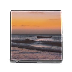 Seascape Sunset At Jericoacoara, Ceara, Brazil Memory Card Reader (square 5 Slot) by dflcprintsclothing