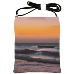 Seascape Sunset At Jericoacoara, Ceara, Brazil Shoulder Sling Bag by dflcprintsclothing