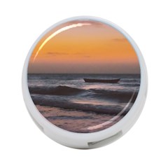 Seascape Sunset At Jericoacoara, Ceara, Brazil 4-port Usb Hub (two Sides) by dflcprintsclothing