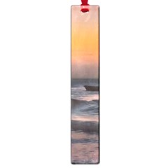 Seascape Sunset At Jericoacoara, Ceara, Brazil Large Book Marks by dflcprintsclothing