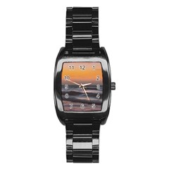 Seascape Sunset At Jericoacoara, Ceara, Brazil Stainless Steel Barrel Watch by dflcprintsclothing