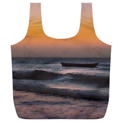 Seascape Sunset At Jericoacoara, Ceara, Brazil Full Print Recycle Bag (xl) by dflcprintsclothing