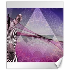 Egyptian Zebra Canvas 8  X 10  by mccallacoulture