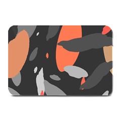 Pattern Formes Corail/noir Plate Mats by kcreatif