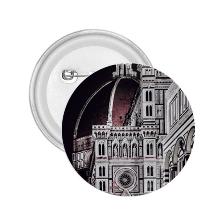 Santa Maria Del Fiore  Cathedral At Night, Florence Italy 2.25  Buttons