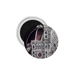 Santa Maria Del Fiore  Cathedral At Night, Florence Italy 1.75  Magnets Front