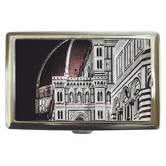 Santa Maria Del Fiore  Cathedral At Night, Florence Italy Cigarette Money Case by dflcprints