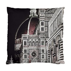 Santa Maria Del Fiore  Cathedral At Night, Florence Italy Standard Cushion Case (two Sides) by dflcprints