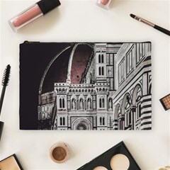 Santa Maria Del Fiore  Cathedral At Night, Florence Italy Cosmetic Bag (large) by dflcprints