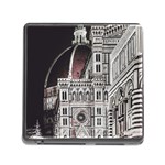 Santa Maria Del Fiore  Cathedral At Night, Florence Italy Memory Card Reader (Square 5 Slot) Front