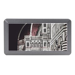 Santa Maria Del Fiore  Cathedral At Night, Florence Italy Memory Card Reader (mini) by dflcprints