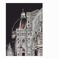 Santa Maria Del Fiore  Cathedral At Night, Florence Italy Small Garden Flag (two Sides) by dflcprints