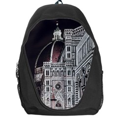 Santa Maria Del Fiore  Cathedral At Night, Florence Italy Backpack Bag by dflcprints