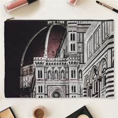 Santa Maria Del Fiore  Cathedral At Night, Florence Italy Cosmetic Bag (xxxl) by dflcprints