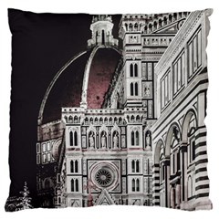 Santa Maria Del Fiore  Cathedral At Night, Florence Italy Standard Flano Cushion Case (one Side) by dflcprints