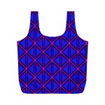 ABSTRACT-R-2 Full Print Recycle Bag (M) Back