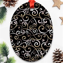 Swirly Gyrl Ornament (oval)