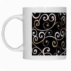 Swirly Gyrl White Mugs by mccallacoulture