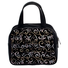 Swirly Gyrl Classic Handbag (two Sides) by mccallacoulture