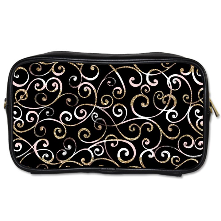 Swirly Gyrl Toiletries Bag (Two Sides)