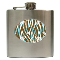 Floral Rivers Hip Flask (6 Oz) by mccallacoulture