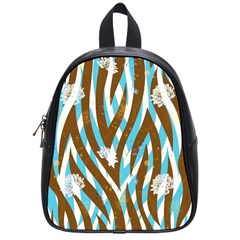 Floral Rivers School Bag (small)