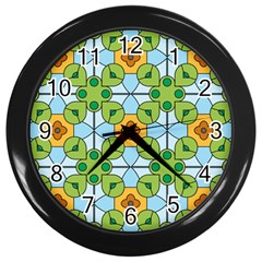 Df Artisano Vision Wall Clock (black) by deformigo