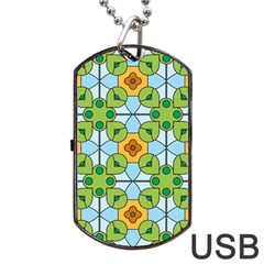 Df Artisano Vision Dog Tag Usb Flash (one Side) by deformigo