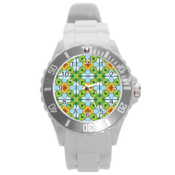 DF Artisano Vision Round Plastic Sport Watch (L)