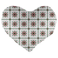 Df Camilla Vago Large 19  Premium Heart Shape Cushions by deformigo