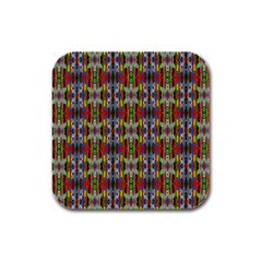 Abstract-r-3 Rubber Square Coaster (4 Pack) 