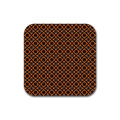 Df Luciano Rodman Rubber Square Coaster (4 Pack)  by deformigo