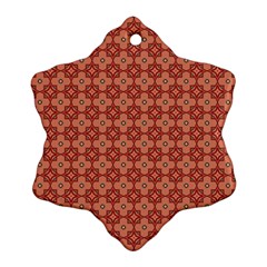 Df Gasparo Ritchie Snowflake Ornament (two Sides) by deformigo